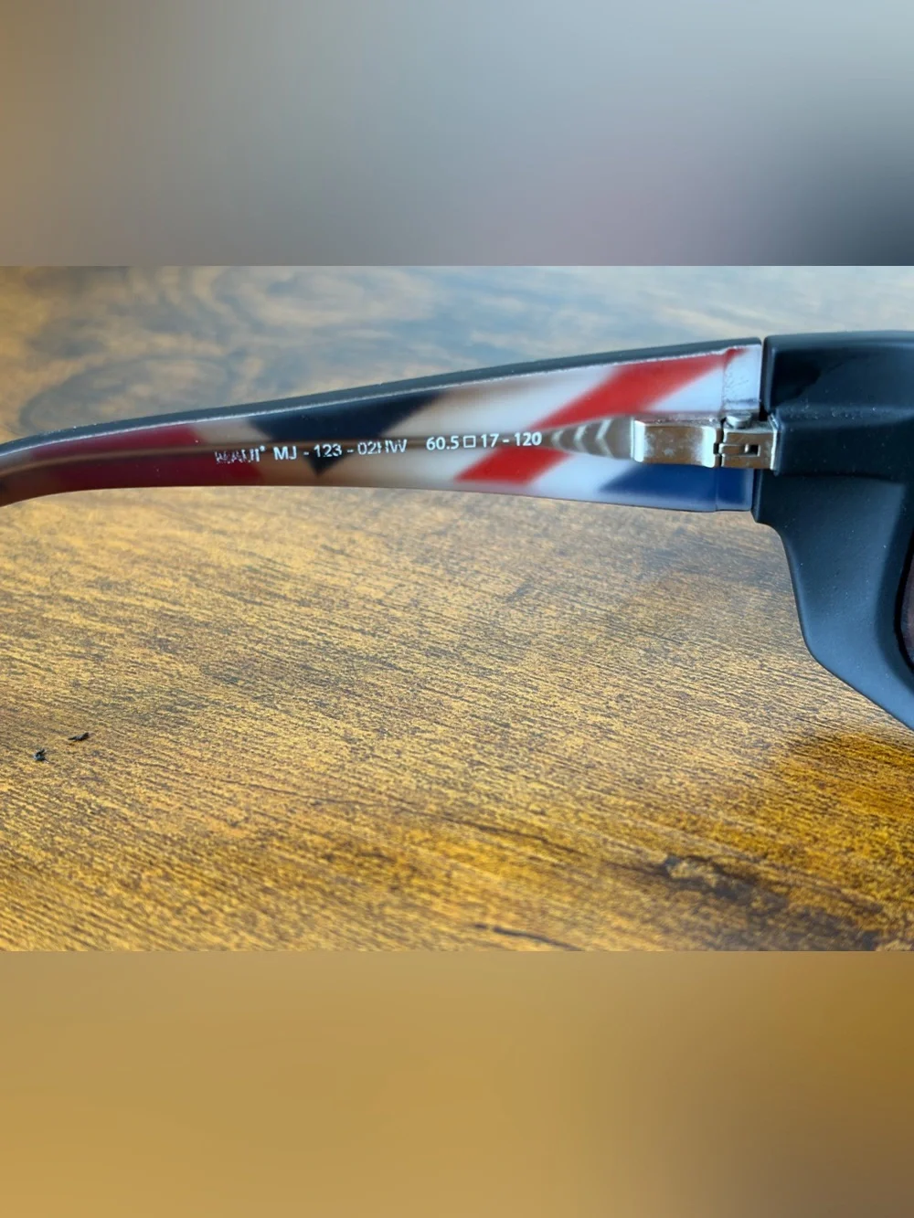 Maui Jim Wassup Hawaiian Flag Sunglasses